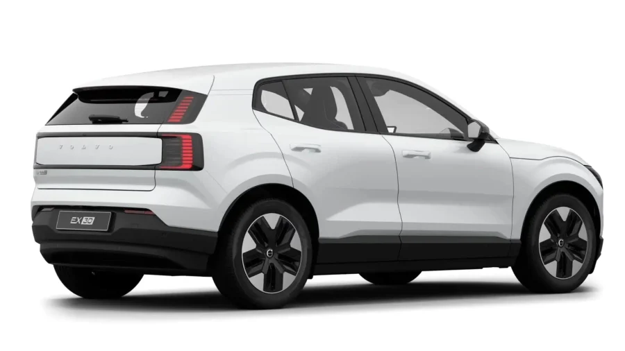 Renting Volvo EX30P5 Electric Core Crystal White Sin Entrada