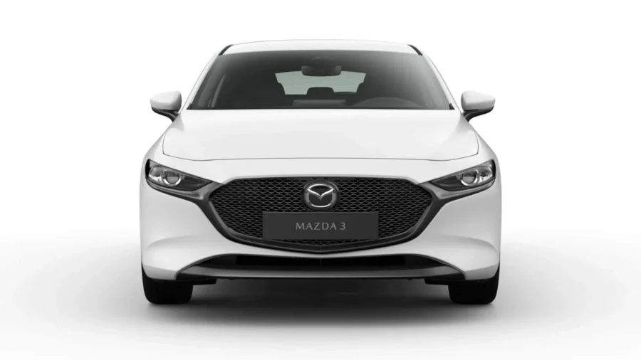 Renting Mazda 3e-SKYACTIV Automático Prime-Line Arctic White Sin Entrada