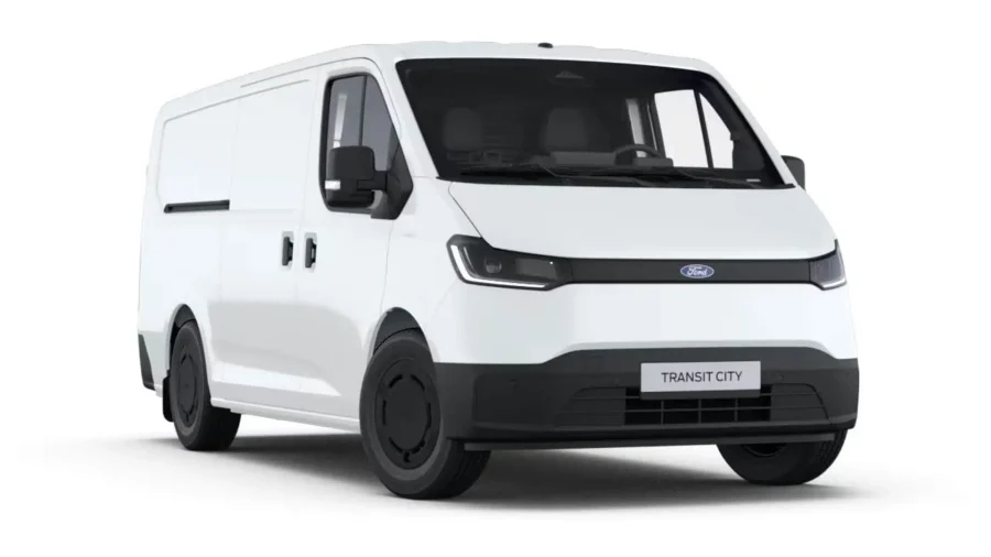Renting Ford Transit CityVan 300 L1 56kWh Automática Trend Blanco Sin Entrada
