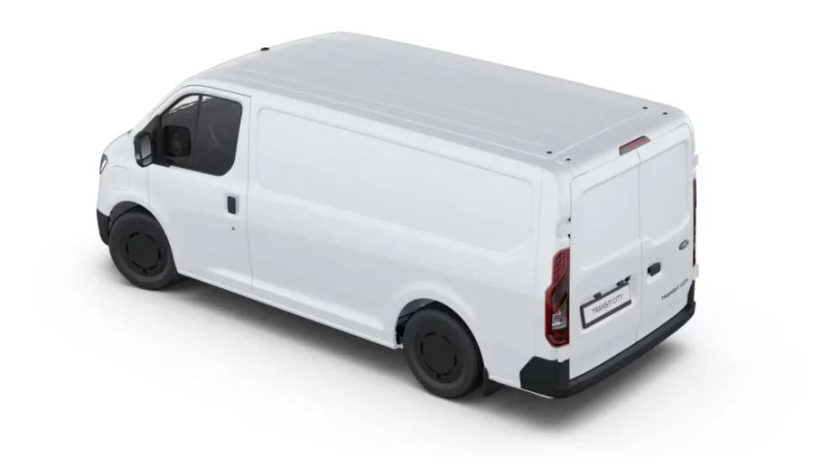 Renting Ford Transit CityVan 300 L1 56kWh Automática Trend Blanco Sin Entrada