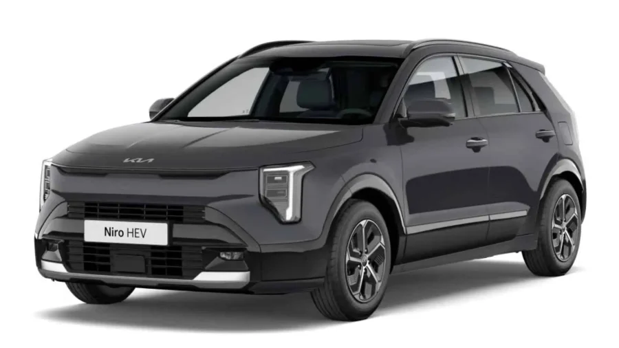 Renting Kia Niro1.6 GDi HEV 102kW Concept Interstellar Grey, Steel Gray Sin Entrada