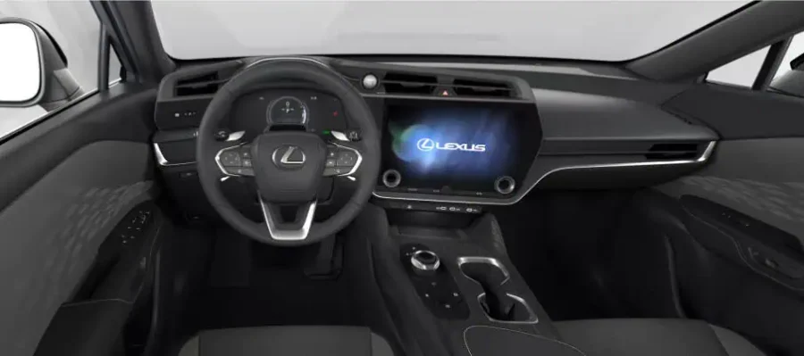 Renting Lexus RZ350e e-Premium Efficiency Iridio Sonic, Gris Berlin, Blanco Perla Sin Entrada