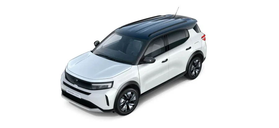 Renting Opel Frontera1.2T XHT Hybrid eDCT6 107kW Ultimate Arktis White Sin Entrada