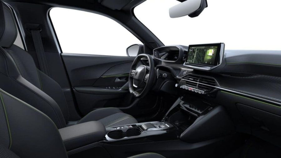 Renting Peugeot 2008GT Hybrid 145 eDCS6 Blanco Okenite Sin Entrada
