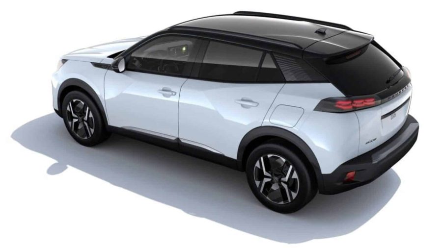 Renting Peugeot 2008GT Hybrid 145 eDCS6 Blanco Okenite Sin Entrada