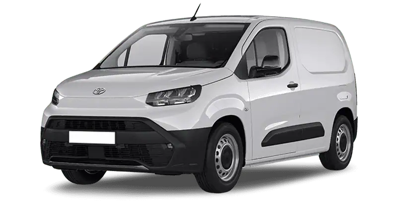 Renting Toyota Proace CityVAN 1.5D 75kW 6MT L1 GX Plus Blanco Polar Sin Entrada