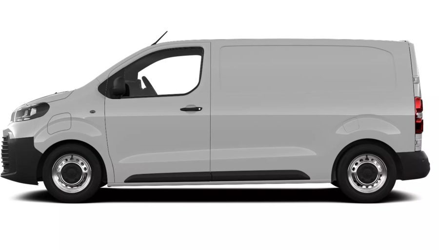 Renting Toyota ProaceVAN EV L1 GX PLUS 75 kWh Blanco Polar Sin Entrada