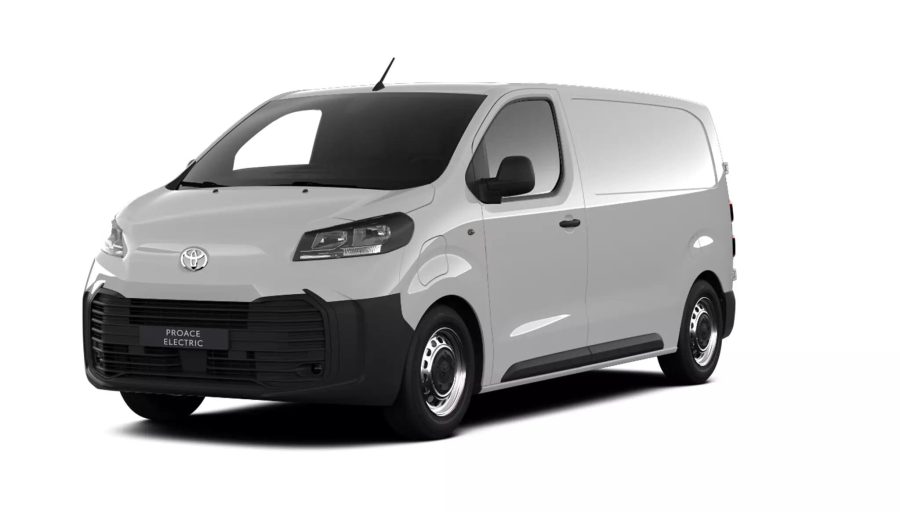Renting Toyota ProaceVAN EV L1 GX PLUS 75 kWh Blanco Polar Sin Entrada