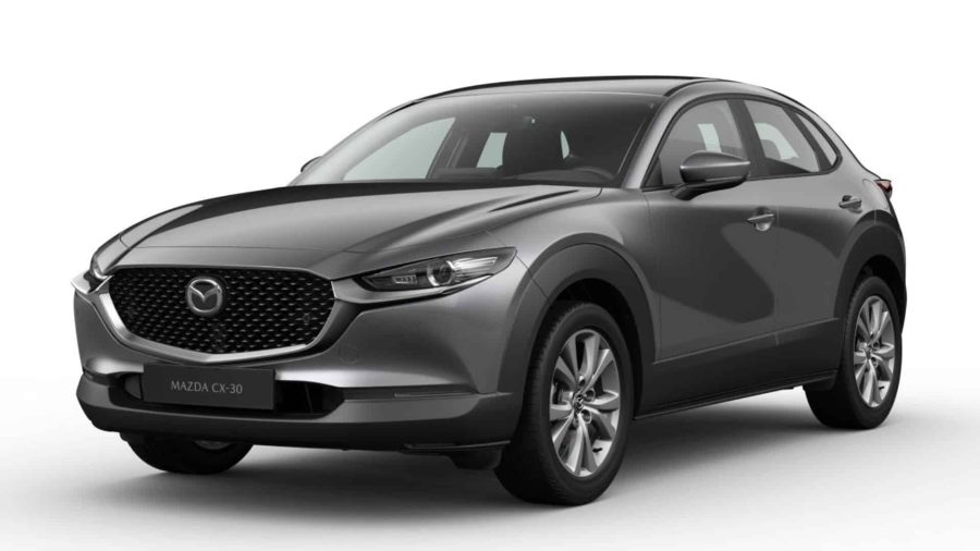 Renting Mazda CX-302.5L e-SKYACT G MHEV AT Center-Line Grey Sin Entrada