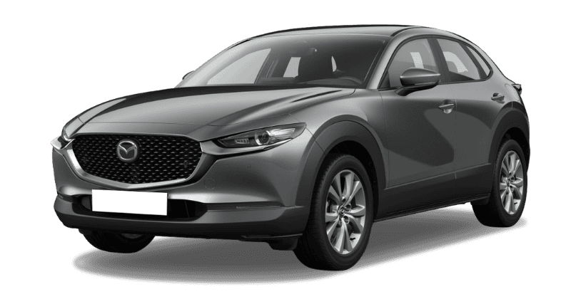 Renting Mazda CX-302.5L e-SKYACT G MHEV AT Center-Line Grey Sin Entrada