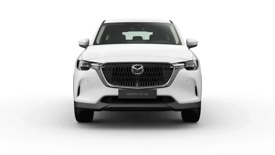 Renting Mazda CX-603.3 e-Skyactiv D MHEV 147kW 8AT RWD Exclusive Line Artic White Sin Entrada