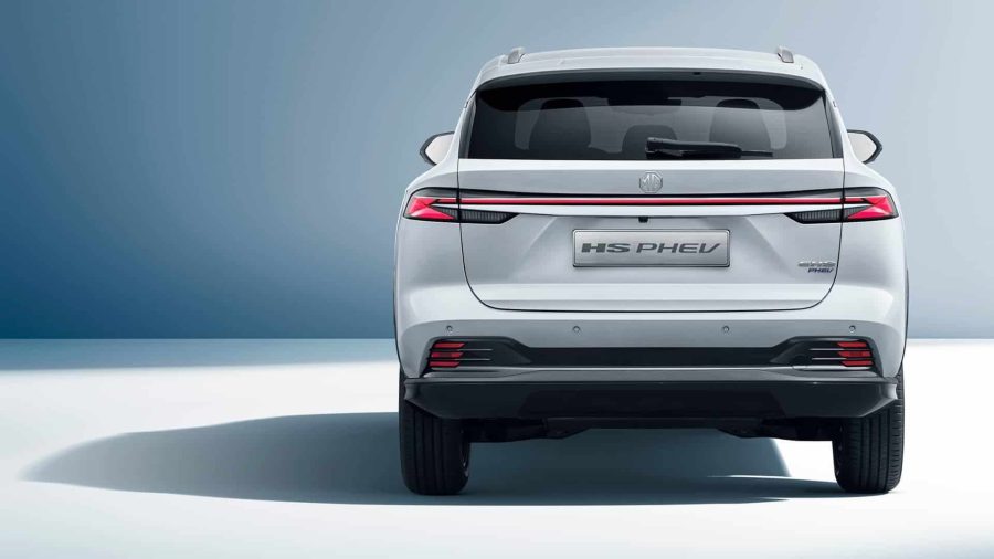 Renting MG HS1.5T PHEV Comfort Blanco, Negro Sin Entrada