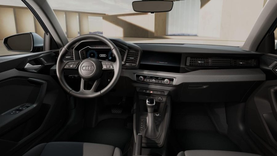 Renting Audi A1 Sportback30 TFSI S tronic Adrenalin Blanco / Techo Negro, Azul Navarra / Techo Negro, Rojo / Techo Negro Sin Entrada