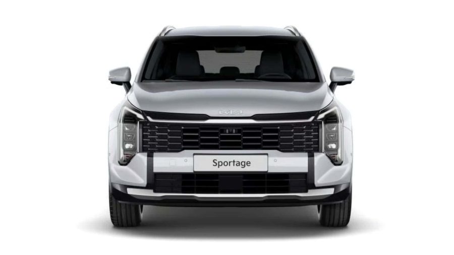 Renting Kia Sportage1.6 T-GDi HEV Drive 4×2 Deluxe White, Lunar Silver, Dark Penta Metal Sin Entrada