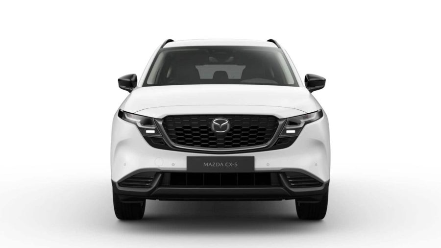 Renting Mazda CX-52.5 e-Skyactiv-G MHEV FWD Aut. Centre-Line Arctic White Sin Entrada