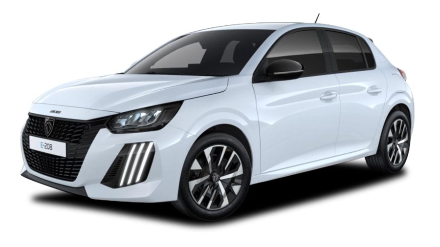 Renting Peugeot e208Style Blanco Okenite Sin Entrada