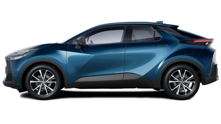 Renting Toyota C-HRHybrid 140 e-CVT 5P Advance Azul Mediterraneo Sin Entrada