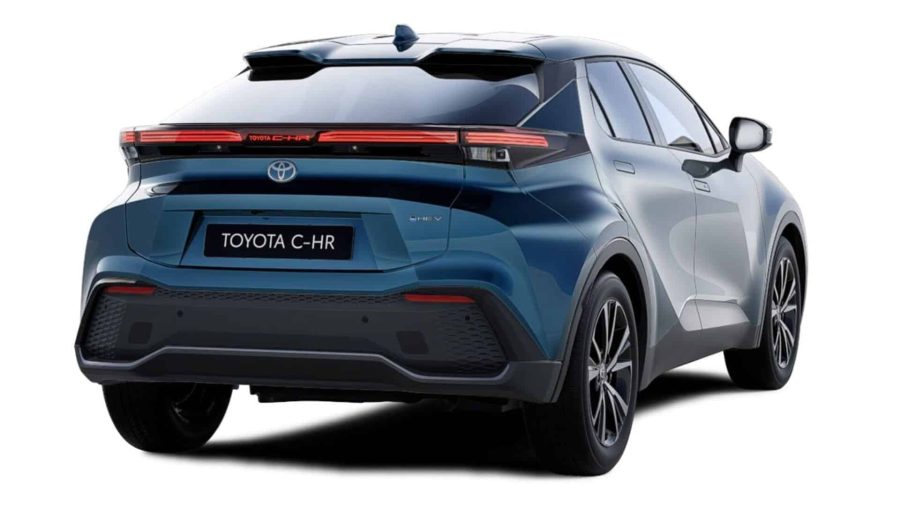 Renting Toyota C-HRHybrid 140 e-CVT 5P Advance Azul Mediterraneo Sin Entrada