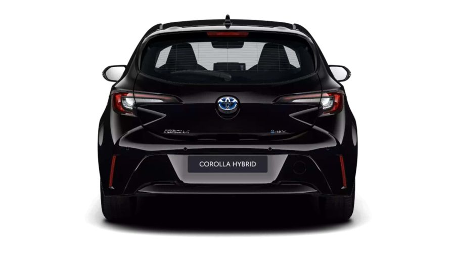 Renting Toyota CorollaHybrid 140 e-CVT 5P Active Negro Azabache Sin Entrada