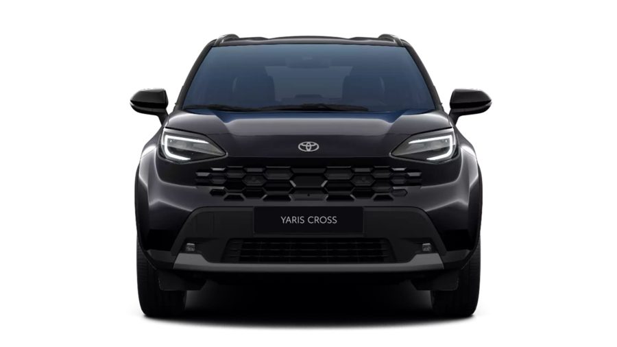 Renting Toyota Yaris CrossHybrid 130 e-CVT 5P Active Negro Azabache Sin Entrada