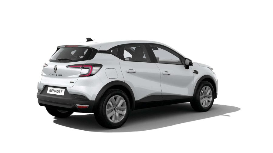Renting Renault Capturevolut TCe 103kW EDC mild hyb. Blanco Nacarado, Gris Casiopea Sin Entrada