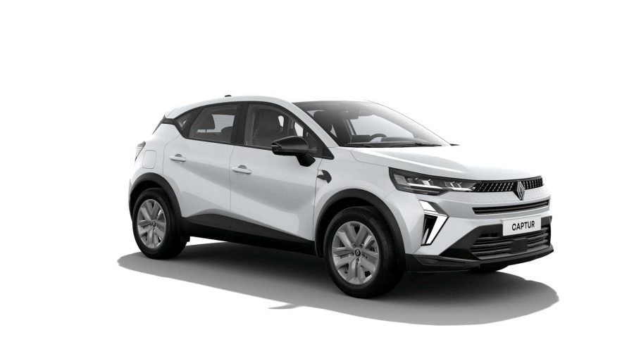 Renting Renault Capturevolut TCe 103kW EDC mild hyb. Blanco Nacarado, Gris Casiopea Sin Entrada